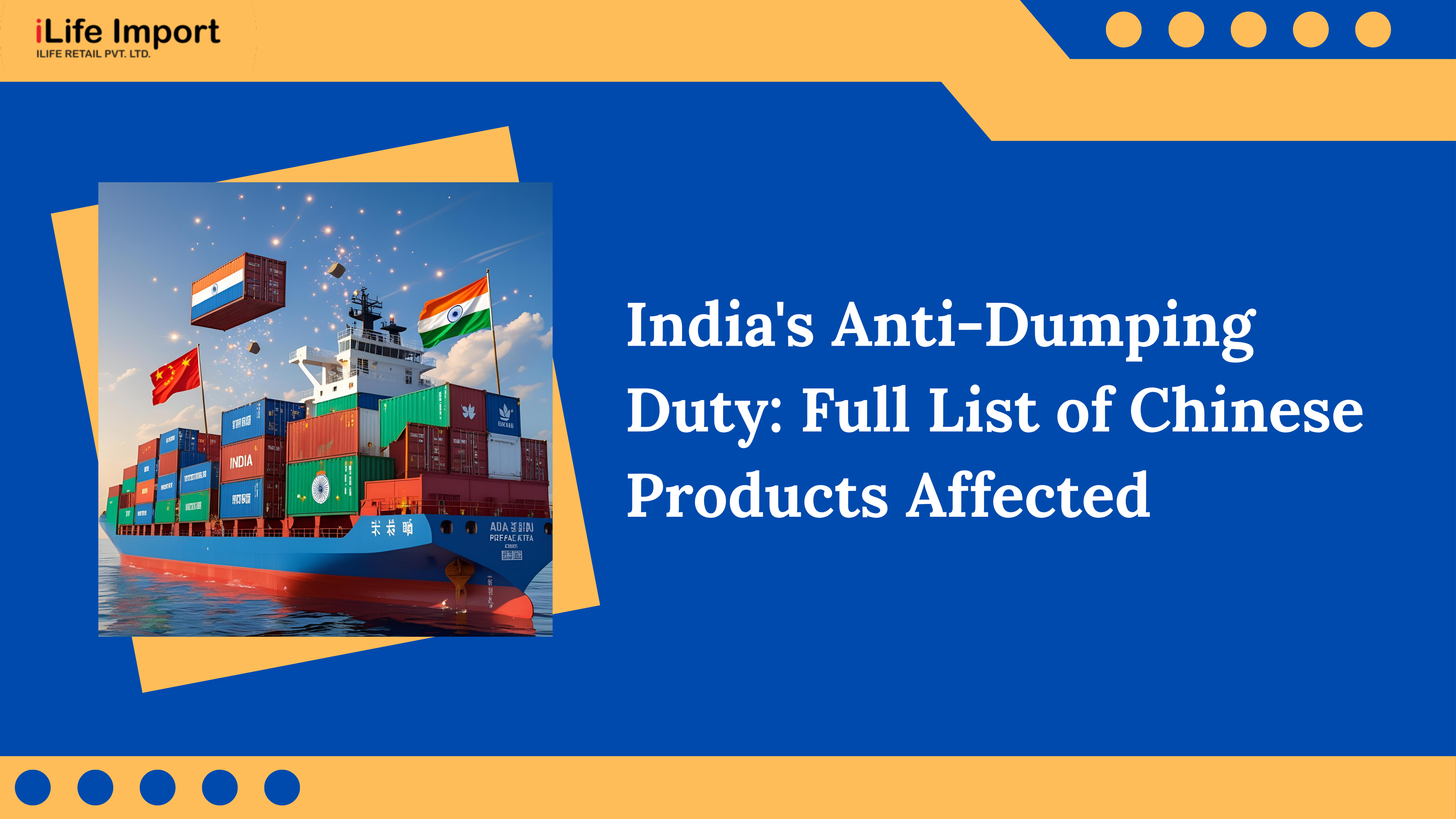 Anti Dumpin Duty In India