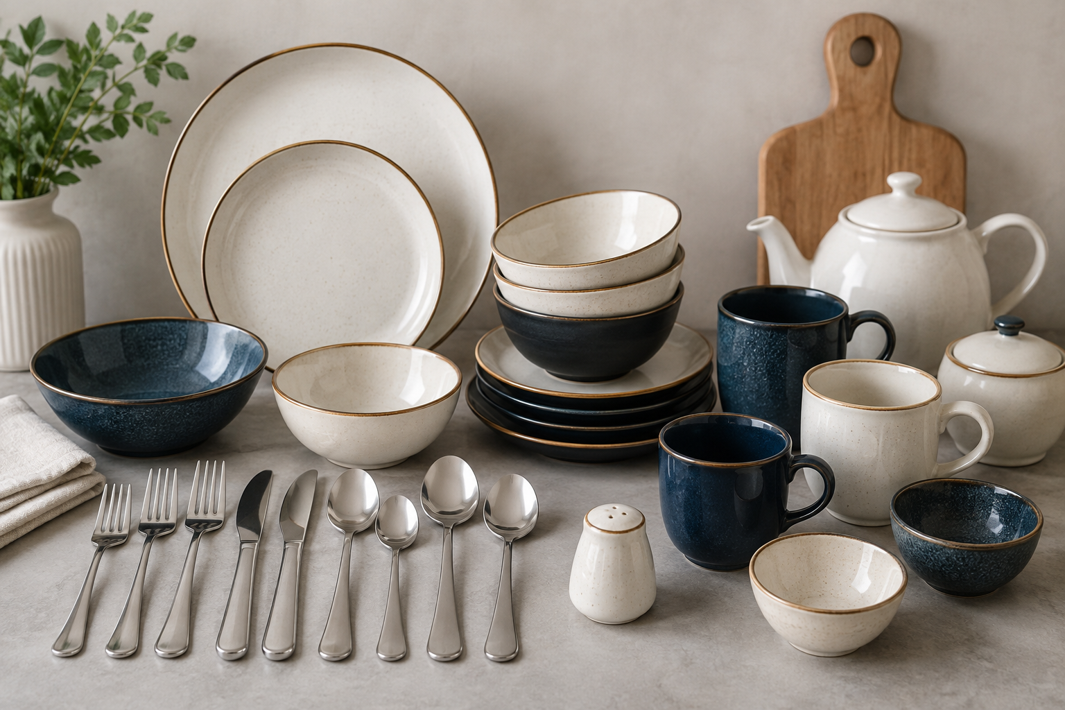 Cutlery And Crockery